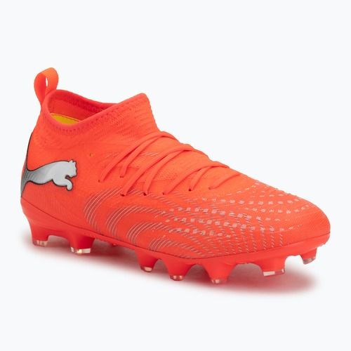 Kinder-Fußballschuhe PUMA Future 9 Match FG/AG Jr glowing red/puma white/puma black/puma silver
