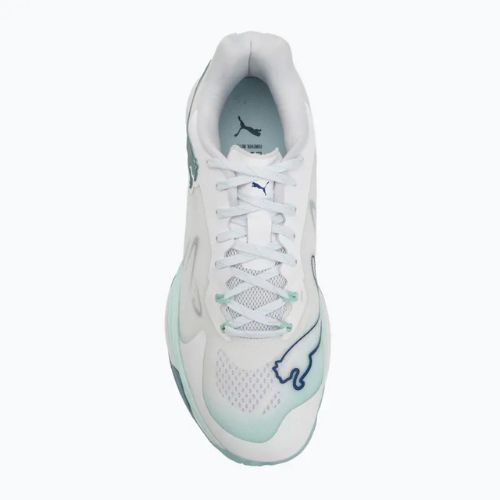 Damen Handballschuhe PUMA Vantage Nitro Game On Puma White/Baltic Blue/Fresh Water