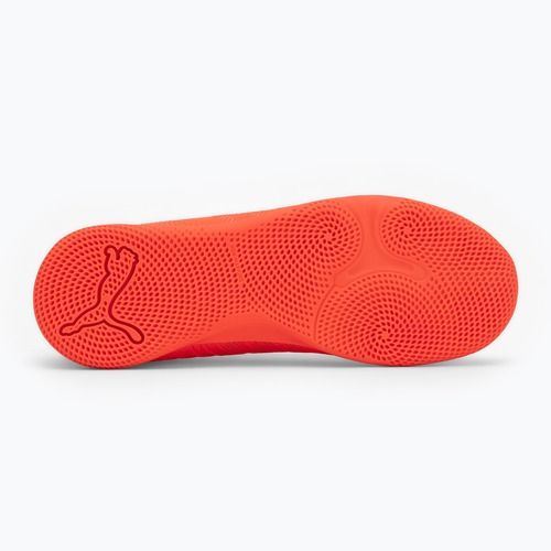 Kinder-Fußballschuhe PUMA Future 9 Play IT Jr glowing red/puma white/puma black/puma silver