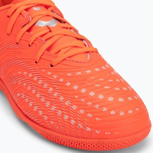 Kinder-Fußballschuhe PUMA Future 9 Play IT Jr glowing red/puma white/puma black/puma silver