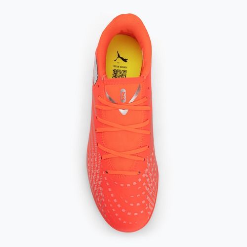 Fußballschuhe PUMA Future 9 Play IT glowing red/puma white/puma black/puma silver