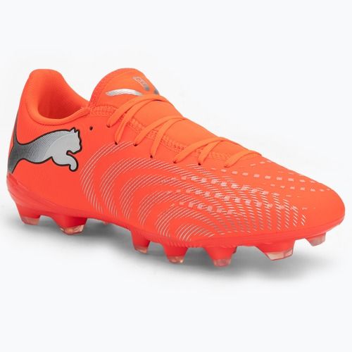 Fußballschuhe PUMA Future 9 Play FG/AG glowing red/puma white/puma black/puma silver