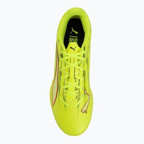 Fußballschuhe PUMA Ultra 6 Play IT yellow alert/puma black/glowing red/lime squeeze