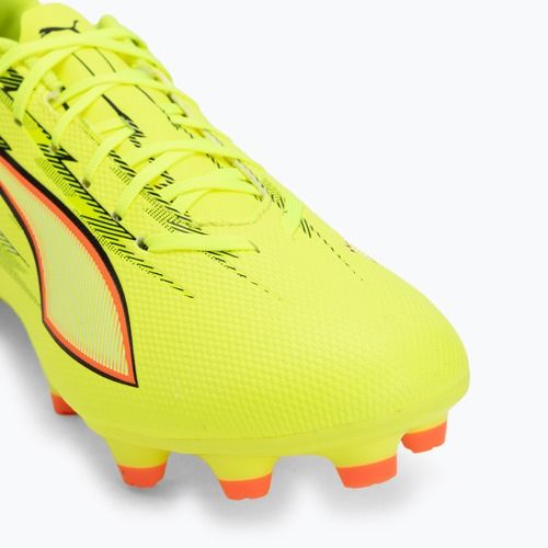 Fußballschuhe PUMA Ultra 6 Play FG/AG yellow alert/puma black/glowing red/lime squeeze