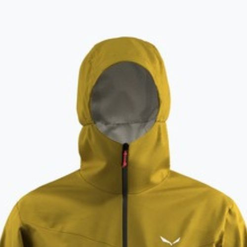 Herren-Regenjacke Salewa Puez Aqua 4 PTX 2.5L olive oil/0910