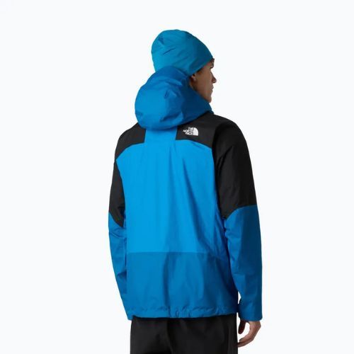Herren-Regenjacke The North Face Signal 2.5L Dryvent skyline blue/adriatic blue/tnf black