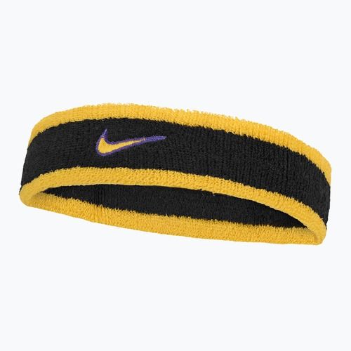 Schweißband Nike Swoosh Classic Headband black/court purple/university gold