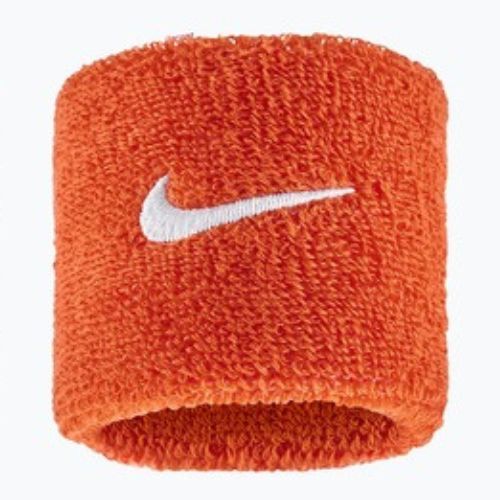 Schweißbänder fürs Handgelenk Nike Swoosh Classic Wristbands 2 St. team orange/white