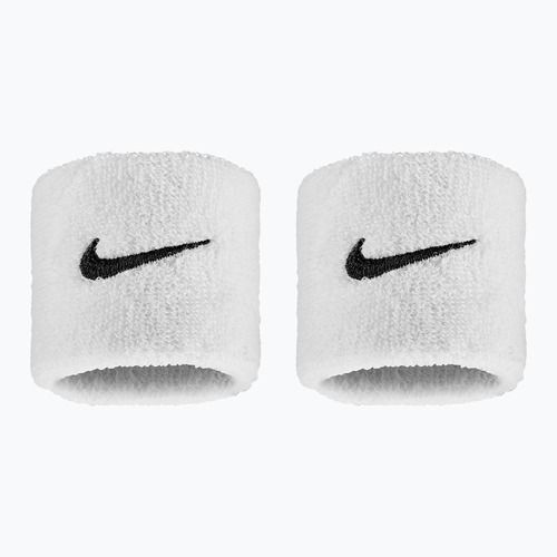 Handgelenkbänder Nike Swoosh Classic Wristbands 2er-Pack white/black