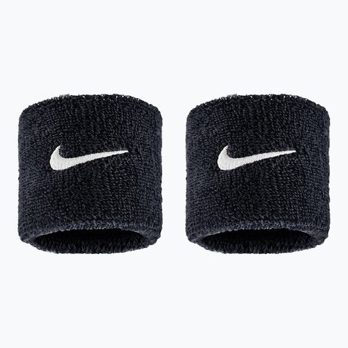 Schweißbänder Nike Swoosh Classic Wristbands 2 Stk. black/white