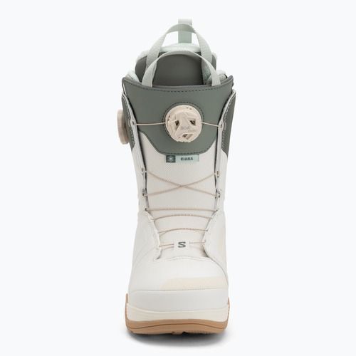 Damen Snowboardboots Salomon Kiana Dual Boa W vanilla ice/agave green/clearly aqua