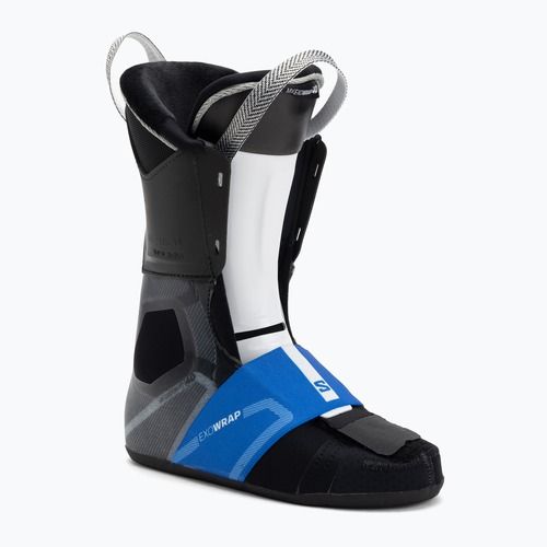 Damen-Skischuhe Salomon S/Pro Supra Dual Boa 115 W black/beluga metallic/beetroot purple