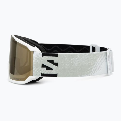 Skibrille Salomon S/View 3 Access white/flash gold