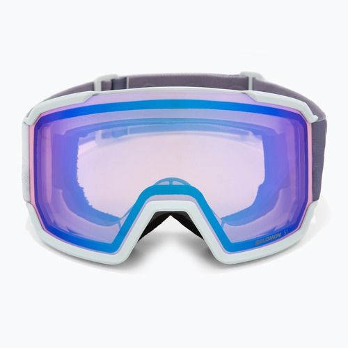 Skibrille Salomon S/View 3 ice flow/ml light blue