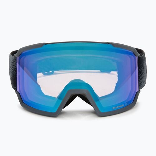 Skibrille Salomon S/View 3 Photo ebony/ml blue