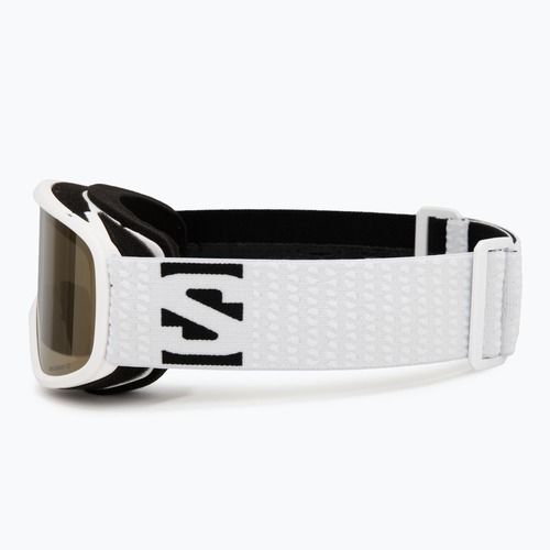Kinder-Skibrille Salomon Lumi Acces Jr white/flash gold