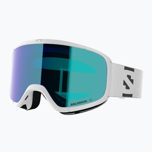Skibrille Salomon Aksium 2.0 white/ml mid blue