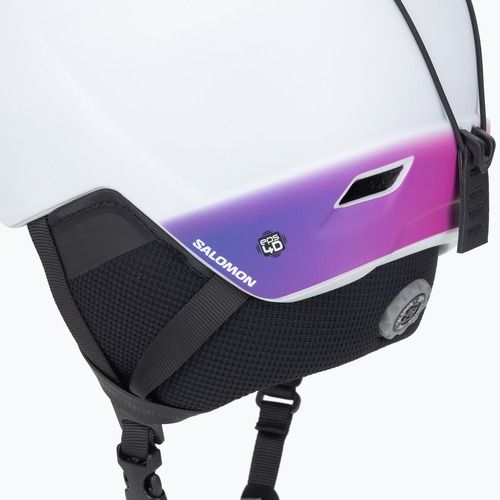 Skihelm Salomon Pioneer LT Pro white