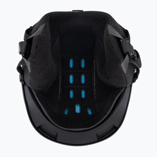 Skihelm Salomon Brigade Round Fit black