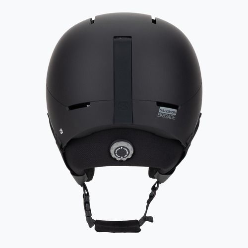 Skihelm Salomon Brigade Round Fit black