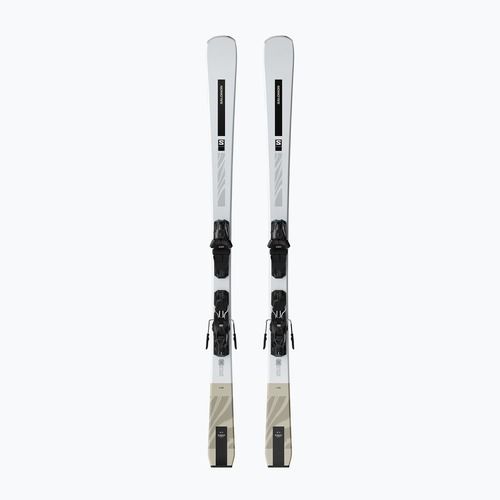 Damen-Ski Salomon S/Max N°4 + Bindungen M10 GW white/light bronze metallic