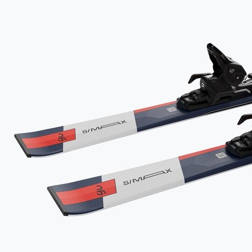 Ski Salomon S/Max 6 XT + Bindungen M10 GW silver/legion blue met/fiery coral