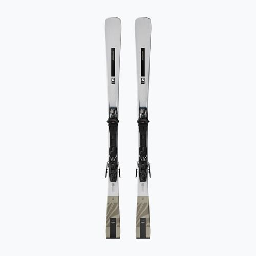 Damen-Ski Salomon S/Max N°10 Silver + Skibindungen M10 GW silver met/light bronze met/black