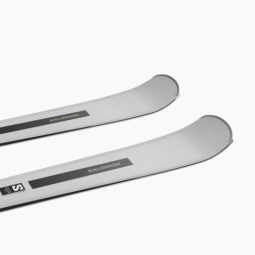 Damen-Ski Salomon S/Max N°10 Silver + Skibindungen M10 GW silver met/light bronze met/black