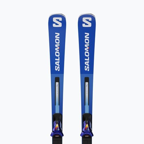 Alpin-Ski Salomon S/Race SL Pro + Bindungen I12 GW race blue/white