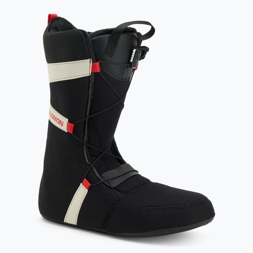 Herren Snowboardboots Salomon Launch Boa SJ Boa almond milk/castle rock/black