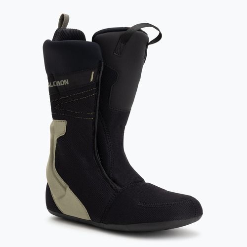 Herren Snowboardboots Salomon Echo Dual Boa black/black/deep lichen green