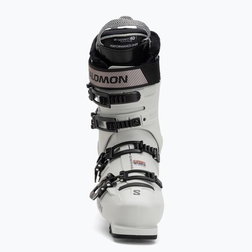 Damen-Skischuhe Salomon S/Pro Supra 100 W GW gray aurora/black/pinkgold metallic