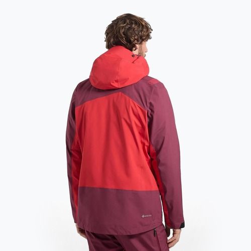 Herren-Regenjacke La Sportiva Alpine Guide GTX Perfomance mountain red/redwood