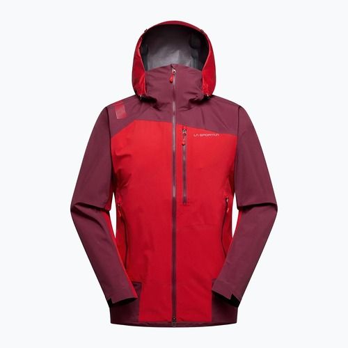 Herren-Regenjacke La Sportiva Alpine Guide GTX Perfomance mountain red/redwood