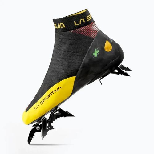 Kletterschuhe La Sportiva Mega Ice Evo black/yellow