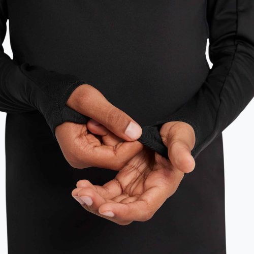 Kinder-Fußball-Langarmtrikot Nike Dri-FIT Strike Jr black/black/anthracite/white