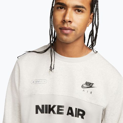 Herren Sweatshirt Nike Air light iron ore/heather/phantom/black