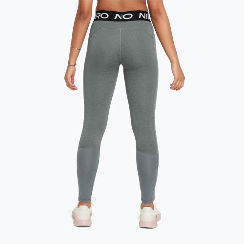 Kinder-Leggings Nike Pro Dri-FIT carbon heather/white