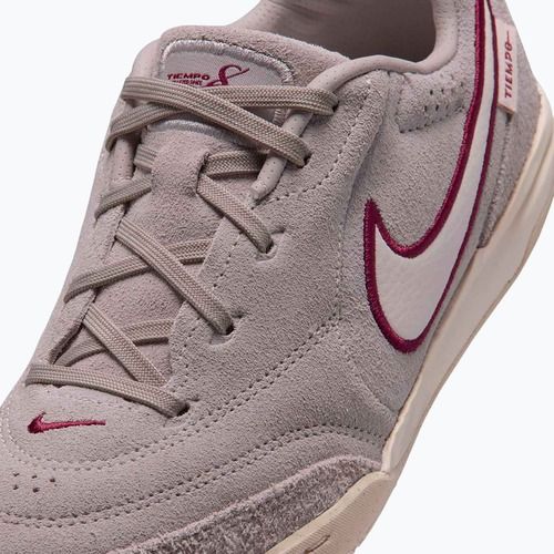 Kinder-Fußballschuhe Nike Tiempo Streetgato Premium Jr moon particle/team red/chalk