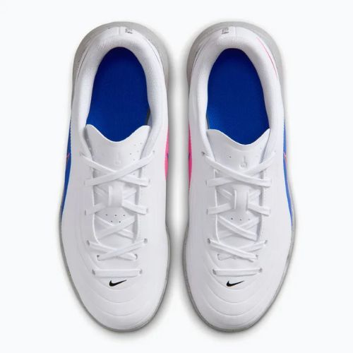 Kinder-Fußballschuhe Nike Tiempo Maestro Club Jr IC white/racer blue/pink blast/black