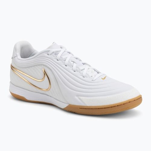 Herren-Fußballschuhe Nike Tiempo Reactgato IC white/metallic gold