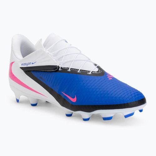 Herren Fußballschuhe Nike Phantom 6 Low Academy EasyOn FG/MG racer blue/white/pink blast