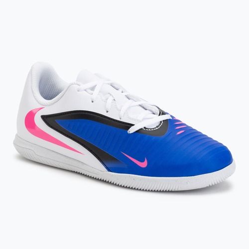 Kinder-Fußballschuhe Nike Jr. Phantom 6 Low Club IN racer blue/white/pink blast