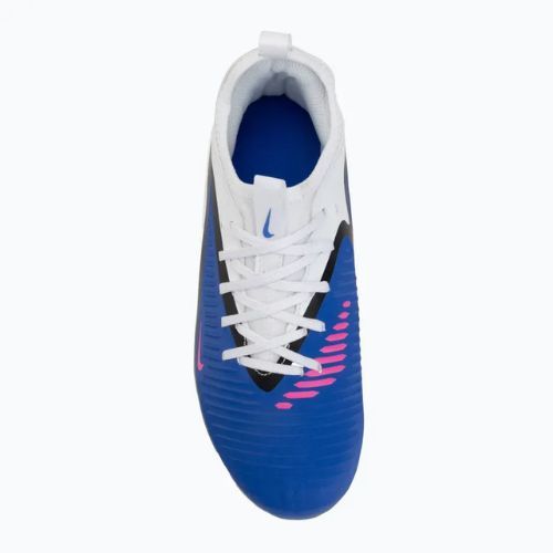 Kinder-Fußballschuhe Nike Phantom 6 Low Academy FG/MG Jr racer blue/white/pink blast