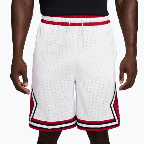Herren-Basketballshorts  Jordan Sport Dri-FIT 9" Diamond white/gym red/white