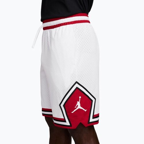 Herren-Basketballshorts  Jordan Sport Dri-FIT 9" Diamond white/gym red/white