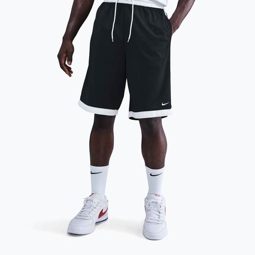 Herren Basketballshorts Nike DNA Academy Dri-FIT 11" black/white/white