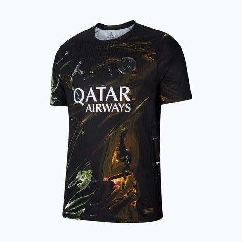 Herren-Fußballtrikot Nike Paris Saint-Germain 2025/26 Match black/white/black