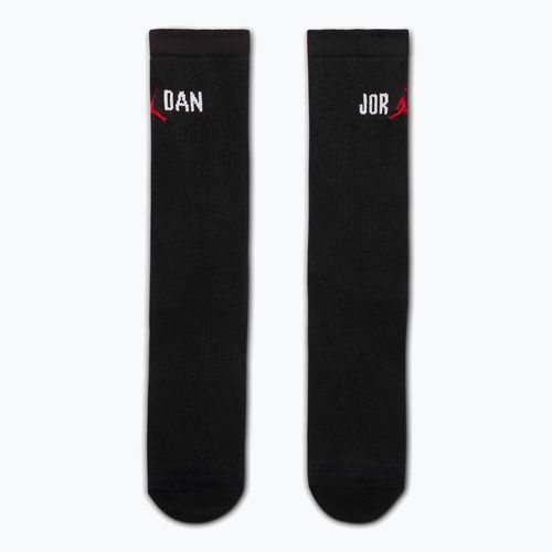Socken Nike Jordan Everyday Crew 1 Paar black/white/university red