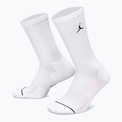 Socken Nike Jordan Everyday Cushioned Crew 6er-Pack white/black